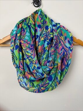 Lilly Pulitzer Infinity Scarf.